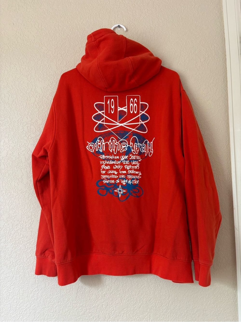 Vans Opway Pullover Hoodie Fiesta Men’s Size L